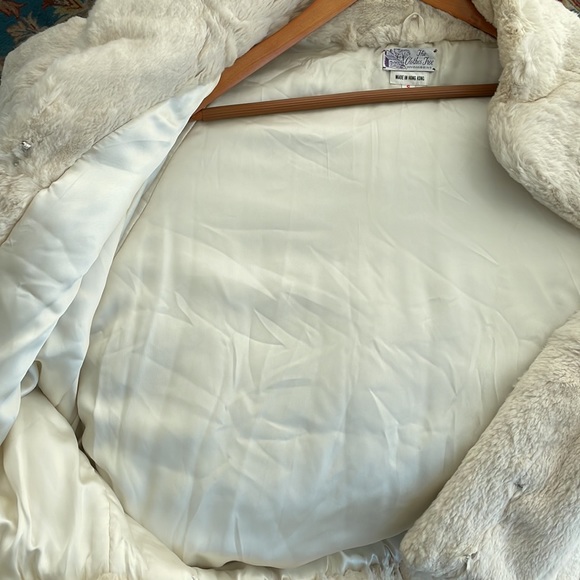 Genuine Rabbit Fur Coat - Picture 12 of 15